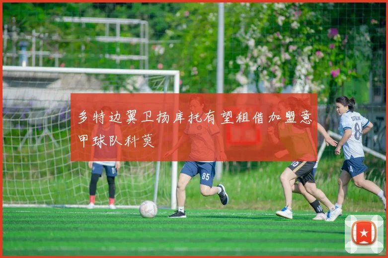 多特边翼卫扬库托有望租借加盟意甲球队科莫